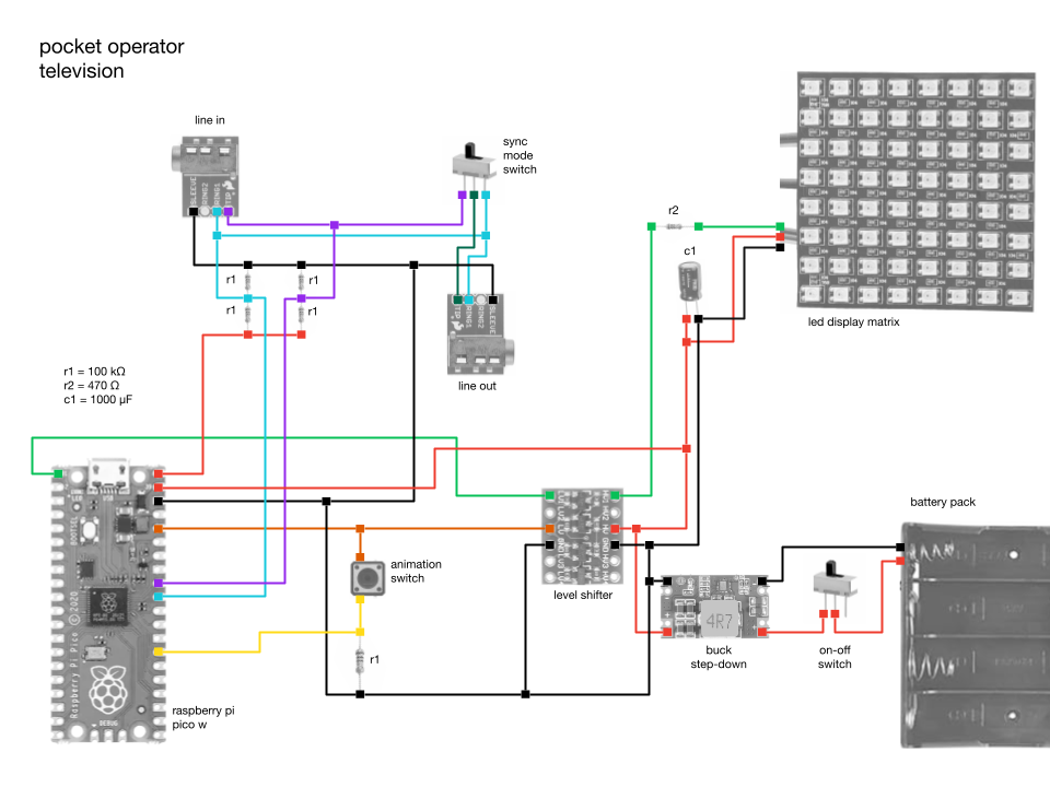 Diagrama do circuito